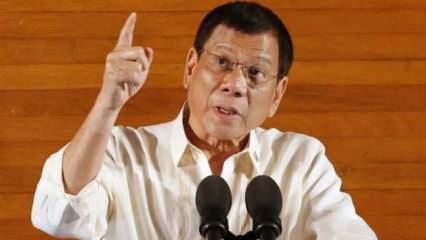 Duterte: Aşı olmayıp evden çıkan tutuklanabilir