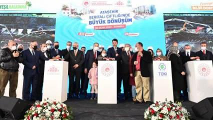 İstanbul Ataşehir'de kentsel dönüşüm için temel atıldı