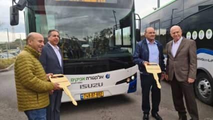 Anadolu Isuzu’dan İsrail pazarına 48 adet otobüs ve midibüs teslimatı