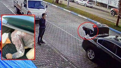 Antalya'da bagajdan çıkan üstü kirli işçi, şoförün kuzeni çıktı