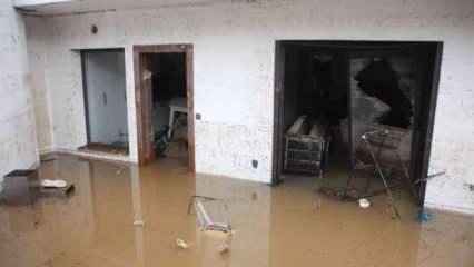 Bodrum'da 131 ev ve iş yerini su bastı