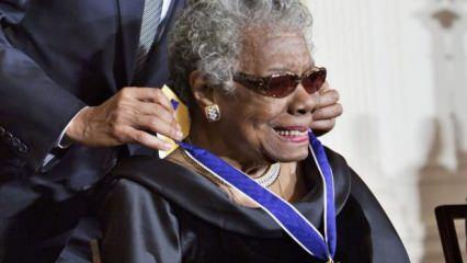 Şair Maya Angelou, ABD'de çeyreklik madeni paraya basılan ilk siyahi kadın oldu