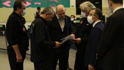 Bakan Soylu, AFAD'da incelemelerde bulundu!