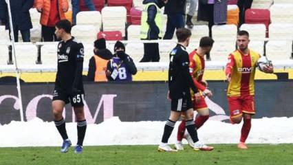 Beşiktaş, Malatya'da direkleri dövdü!