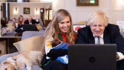 Boris Johnson'ın altı haftalık bebeği Covid'e yakalandı