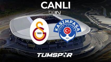 Galatasaray Kasımpaşa maçı canlı izle! beIN Sports HD 1: Süper Lig 22. hafta 