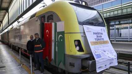 İslamabad-Tahran-İstanbul yük treninin ikincisi Türkiye'ye ulaştı
