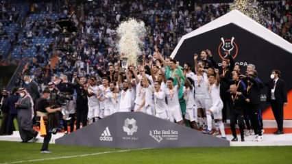 İspanya Süper Kupası Real Madrid'in!