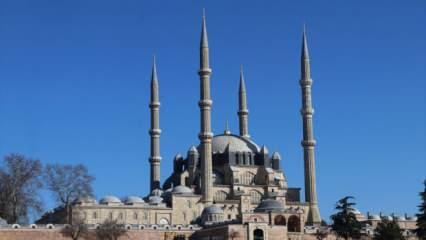Mimar Sinan'ın "ustalık eseri" Selimiye geçen yıl 2 milyona yakın ziyaretçiyi ağırladı