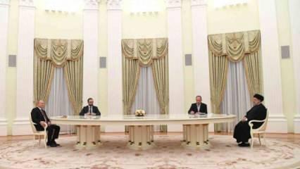 Putin, İran Cumhurbaşkanı Reisi’nin selamına "aleykümselam" ile karşılık verdi