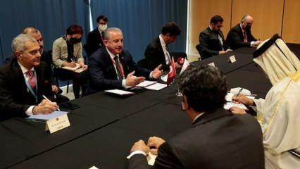 Türkiye ile Katar meclisleri arasında mutabakat zaptı imzalandı