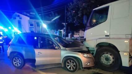 Aydın'da bir vatandaş trafik kazası yaptı, aracının kaskosu olmadığı için ağladı