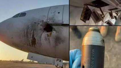 Uçaklara isabet etti: Bağdat Havalimanı'na füzeli saldırı