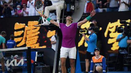 Avustralya Açık'ta Nadal son 4'e kaldı