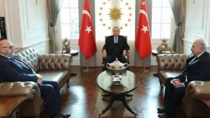 Başkan Erdoğan, Ermeni Vakıflar Birliği Başkanı Şirinoğlu'nu kabul etti