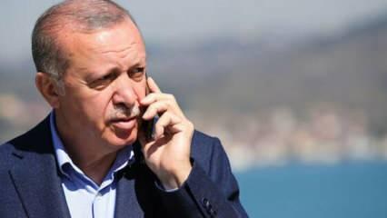 Cumhurbaşkanı Erdoğan'dan BBP Genel Başkanı Destici'ye tebrik telefonu