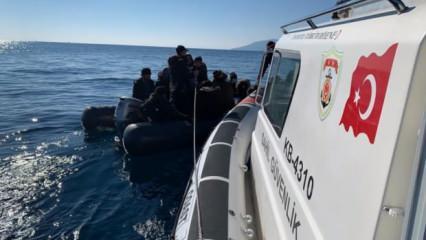Ege’de kaçak göçmenlerin imdadına Sahil Güvenlik yetişti