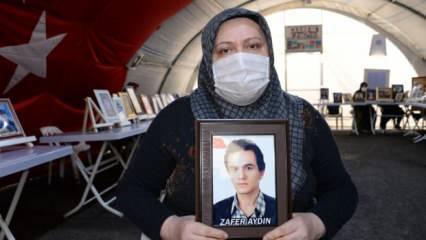 Evlat nöbetindeki acılı anne: Gelin devlet size kucak açtı