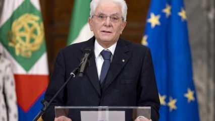 İtalya'da cumhurbaşkanlığına yeniden seçilen Mattarella'dan "sorumluluk" mesajı