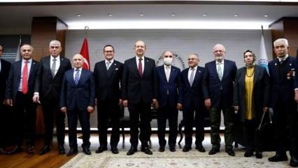 KKTC Cumhurbaşkanı Tatar, Kıbrıs gazileri ile Kayseri'de buluştu