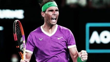 Tarihe geçen finalde kazanan Rafael Nadal!