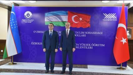 YÖK Başkanı Özvar duyurdu: Özbek-Türk Üniversitesi kuruluyor