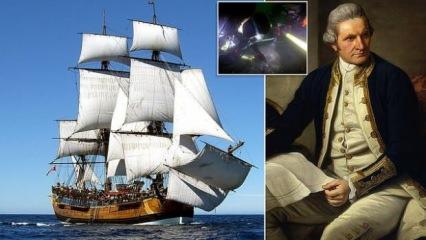 250 yıllık gizem: Kaptan James Cook'un gemisi bulundu
