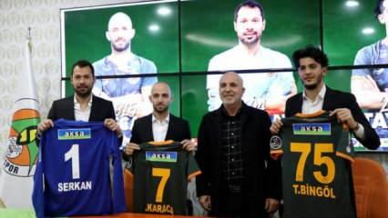 Alanyaspor 3 futbolcusuyla sözleşme uzattı!