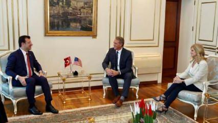 ABD Büyükelçisi ile görüşen Ekrem İmamoğlu'nun İngilizcesi sosyal medyada gündem oldu
