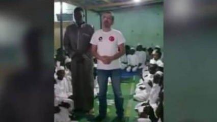 Çad'da duygulandıran görüntü! Erdoğan'a toplu dua edildi