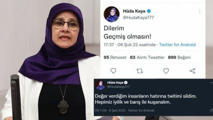 HDP'li Hüda Kaya'dan Cumhurbaşkanı Erdoğan'a nefret sözleri: Dilerim geçmiş olmasın