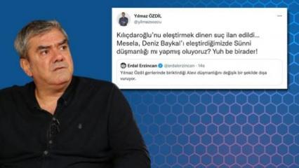 Kılıçdaroğlu'nu eleştiren Yılmaz Özdil sosyal medyada linç yedi!