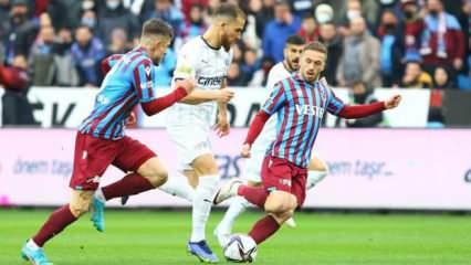 MAÇ ÖZETİ | Trabzonspor 1-0 Kasımpaşa (Bruno Peres ve Valentin Eysseric arasında kavga çıktı!)