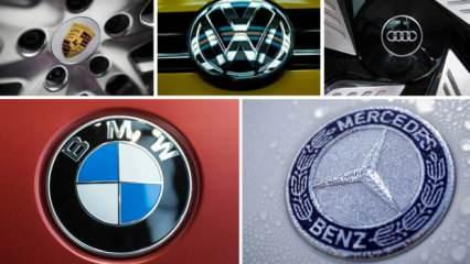 Mercedes, BMW, Volkswagen, Audi ve Porsche için karar verildi