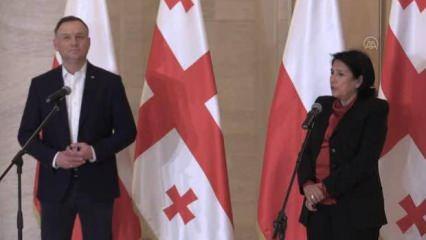 Polonya ve Gürcistan cumhurbaşkanlarından Ukrayna'ya destek