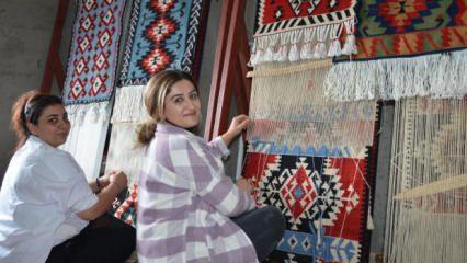 Şırnak’ın 300 yıllık Jirki halısı yaşatılıyor, fiyatı 2 bin lirayı buluyor 