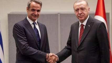 Yunanistan Başbakanı Miçotakis'ten Erdoğan'a geçmiş olsun mesajı