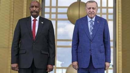 Cumhurbaşkanı Erdoğan'dan "geçmiş olsun" temennisinde bulunan Burhan'a teşekkür