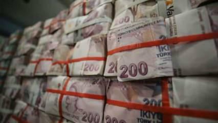 Hazine 20,3 milyar lira borçlandı