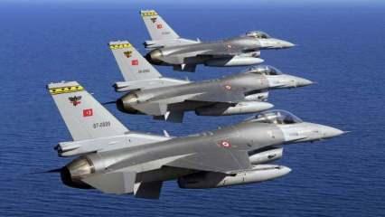 Türk F-16'ları Yunanistan yolcusu