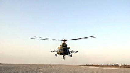 Azerbaycan Hava Kuvvetleri'nden helikopterlerle tatbikat