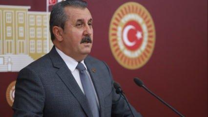 BBP Genel Başkanı Destici: 6'lı ittifak HDP'ye Kabine'de koltuk verecek