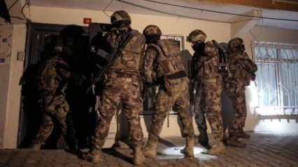 Bitlis merkezli terör operasyonunda 13 kişi yakalandı
