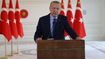 Cumhurbaşkanı Erdoğan'dan Aziz Sancar'a teşekkür