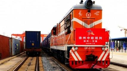 Çin ile Almanya’yı bağlayacak yeni demiryolunda ilk sefer yapılacak