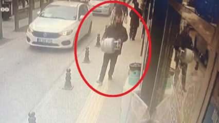Sinop'ta çaldığı tüpü geri sattı! Polis her yerde onu arıyor