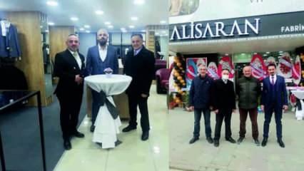 Alisaran Erkek Giyim Mağazası dualarla açıldı