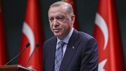 Cumhurbaşkanı Erdoğan'dan Miraç Kandili mesajı