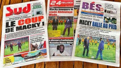 Cumhurbaşkanı Erdoğan'ın Senegal ziyareti ülke basınında geniş yer buldu
