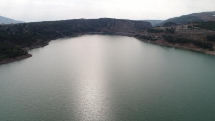 Kartalkaya Barajı’nda doluluk oranı yüzde 50 oldu